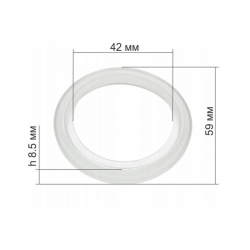 Уплотнитель кофеварки для Bork C700, Krups, Zelmer, 00756787
