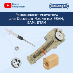 Ремкомплект редуктора кофемашины Delonghi Magnifica ESAM, EAM, ETAM, 20202408