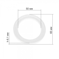 Уплотнитель для кофеварки Vitek VT-1514, Mystery, 51201130