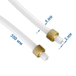 Трубка PTFE ø2х4мм 350мм (скоба-скоба), 5513213771