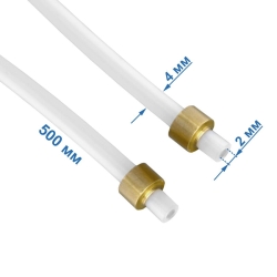 Трубка PTFE ø2х4мм 500мм (скоба-скоба), 5513215991